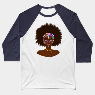Black Womaning Baseball T-Shirt